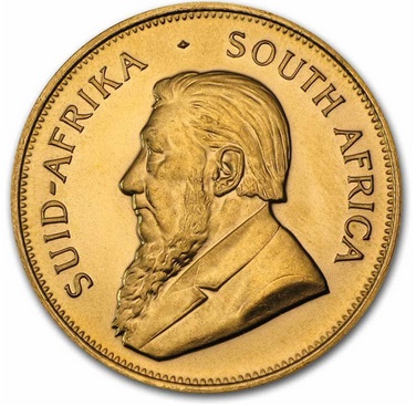 South Africa Gold Krugger coin